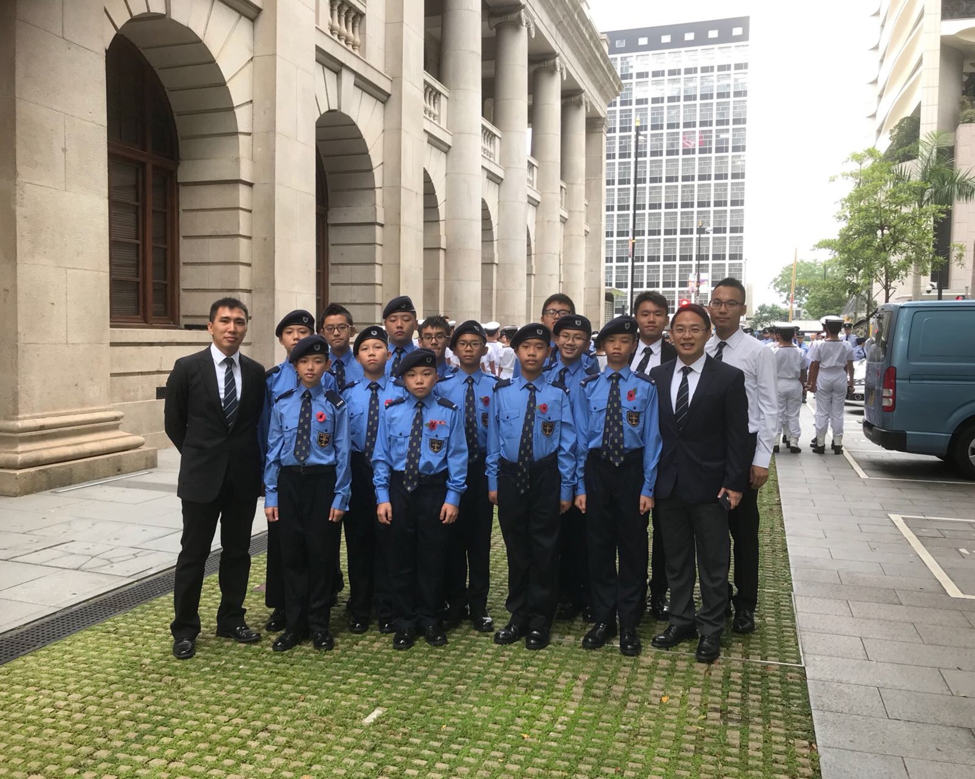 和平紀念日2017服務生合照